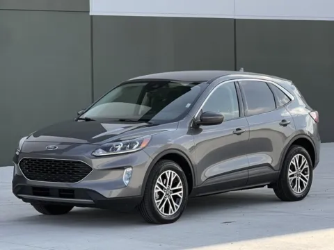 Gray 2022 Ford Escape SEL Hybrid for sale in Noblesville, IN