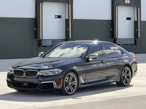 Black 2020 BMW 5 Series M550i xDrive for sale in Noblesville, IN