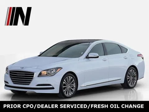 White 2015 Hyundai Genesis 3.8L for sale in Noblesville, IN