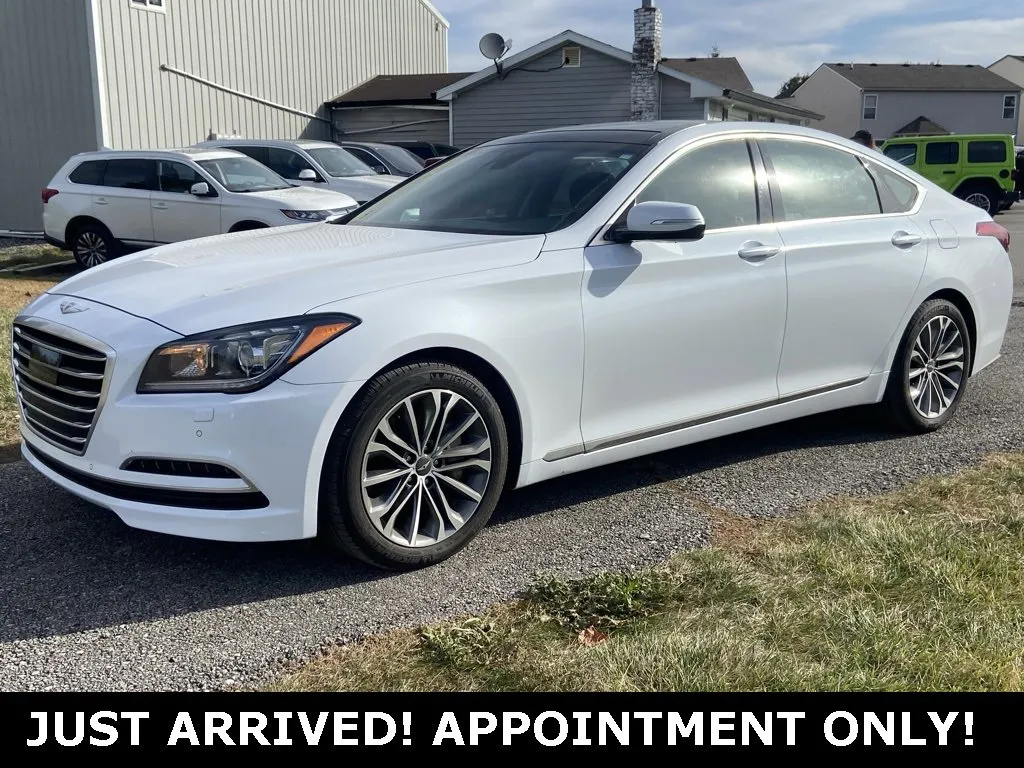 White 2015 Hyundai Genesis 3.8L for sale in Noblesville, IN
