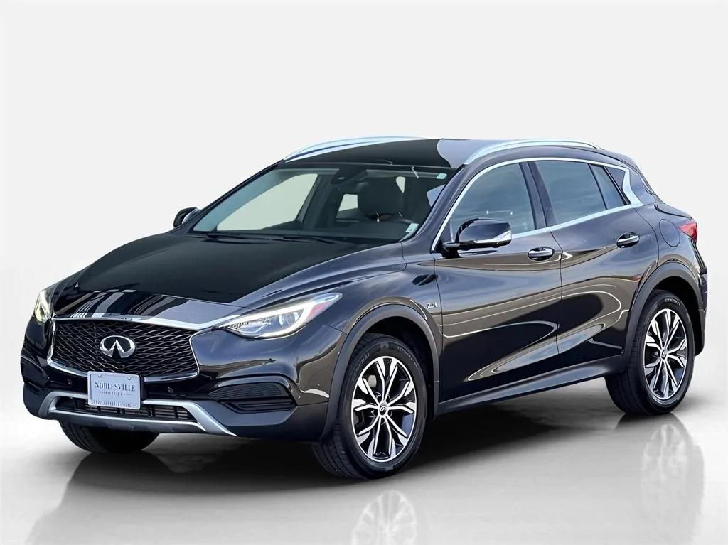 Black 2019 INFINITI QX30 LUXE for sale in Noblesville, IN