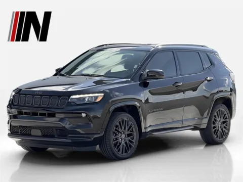 Black 2022 Jeep Compass High Altitude for sale in Noblesville, IN