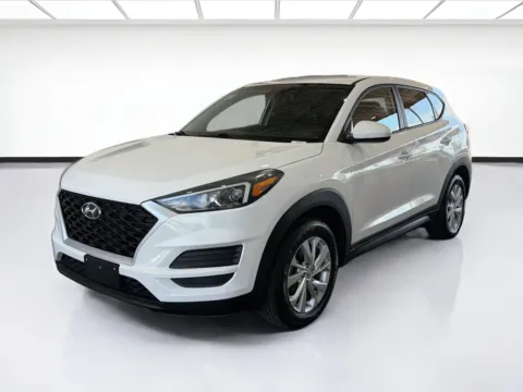 White 2020 Hyundai Tucson SE for sale in Dallas, TX