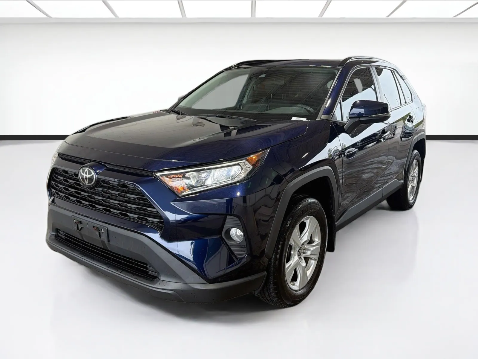 Blue 2019 Toyota RAV4 XLE for sale in Dallas, TX
