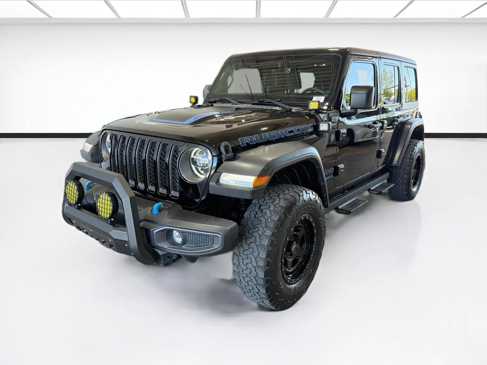 Black 2022 Jeep Wrangler 4xe Unlimited Rubicon for sale in Dallas, TX