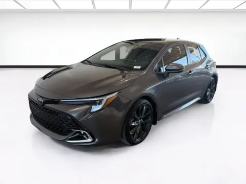 Gray 2025 Toyota Corolla Hatchback XSE for sale in Dallas, TX