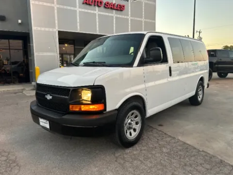 White 2014 Chevrolet Express 1500 LS for sale in San Antonio, TX