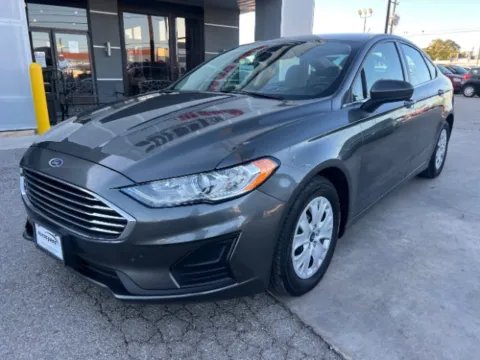 Gray 2019 Ford Fusion S for sale in San Antonio, TX