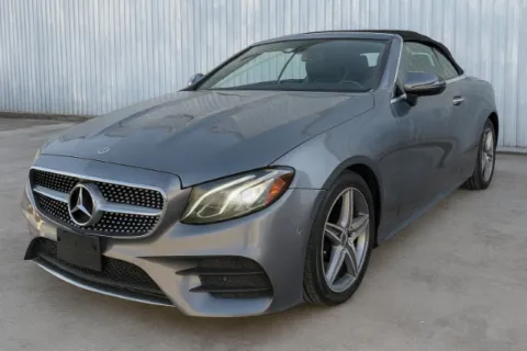 Gray 2018 Mercedes-Benz E 400 4MATIC for sale in San Antonio, TX