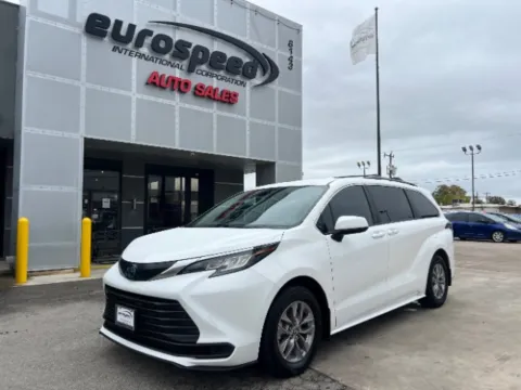 Photos of 2022 Toyota Sienna LE for sale in San Antonio, TX at Eurospeed International Corp