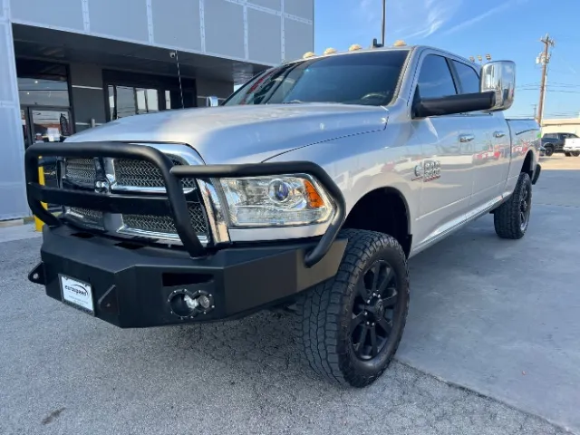 Gray 2015 RAM 2500 Longhorn Mega Cab SWB 4WD for sale in San Antonio, TX