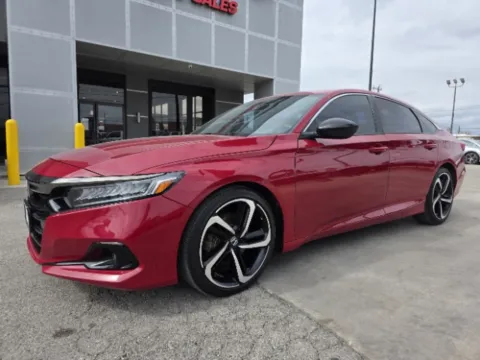 Red 2022 Honda Accord Sport for sale in San Antonio, TX