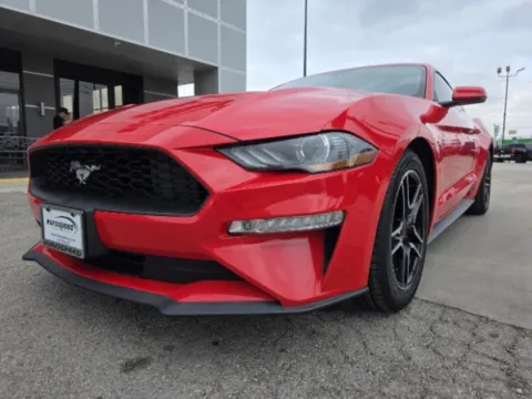 Red 2019 Ford Mustang EcoBoost Premium for sale in San Antonio, TX