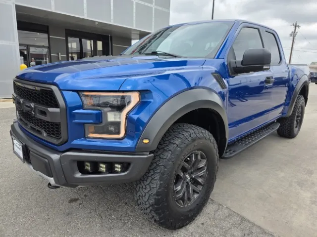 Blue 2018 Ford F-150 Raptor for sale in San Antonio, TX