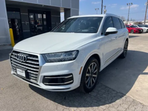 White 2018 Audi Q7 3.0T Quattro Prestige for sale in San Antonio, TX