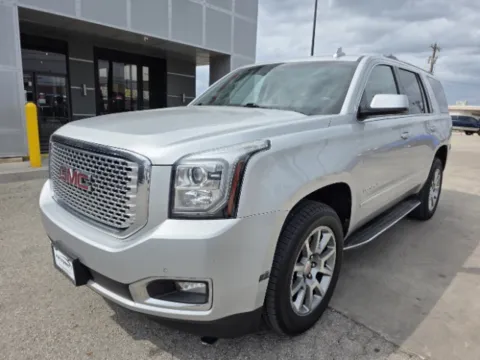 Silver 2017 GMC Yukon Denali 2WD for sale in San Antonio, TX
