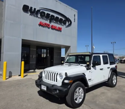 Photos of 2021 Jeep Wrangler Unlimited Sport S 4x4 for sale in San Antonio, TX at Eurospeed International Corp