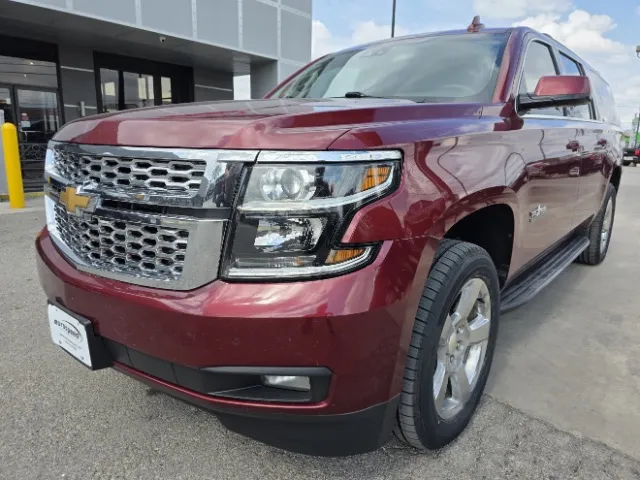 Red 2018 Chevrolet Suburban LT for sale in San Antonio, TX