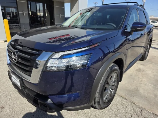 Blue 2022 Nissan Pathfinder SV for sale in San Antonio, TX