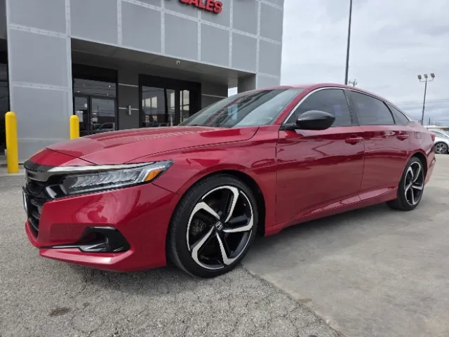 Red 2022 Honda Accord Sport for sale in San Antonio, TX