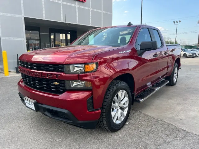 Red 2020 Chevrolet Silverado 1500 Custom for sale in San Antonio, TX