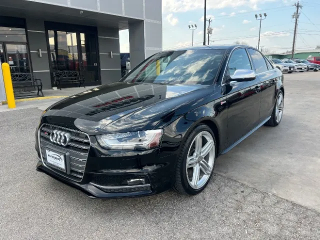 Black 2013 Audi S4 3.0T Quattro Premium Plus for sale in San Antonio, TX