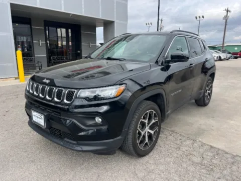 Black 2024 Jeep Compass Latitude for sale in San Antonio, TX