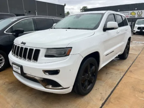 White 2016 Jeep Grand Cherokee High Altitude for sale in San Antonio, TX