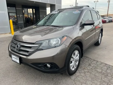 Brown 2013 Honda CR-V EX-L for sale in San Antonio, TX