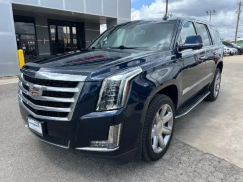 Blue 2018 Cadillac Escalade Luxury for sale in San Antonio, TX