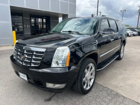 Black 2014 Cadillac Escalade ESV Luxury for sale in San Antonio, TX