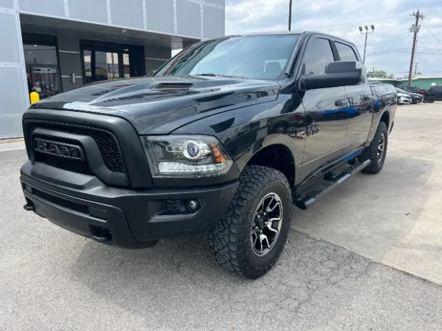 Black 2017 Ram 1500 Rebel for sale in San Antonio, TX