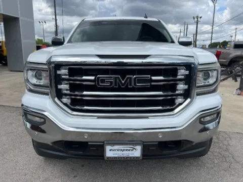 Another view of 2017 GMC Sierra 1500 SLT Crew Cab Long Box 4WD for sale in San Antonio, TX at Eurospeed International Corp