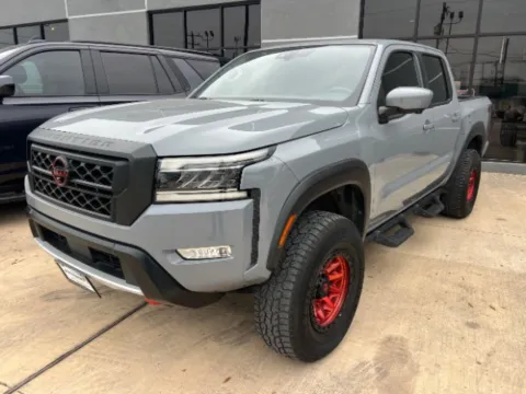 Gray 2022 Nissan Frontier Pro 4X for sale in San Antonio, TX