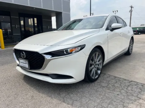 White 2023 Mazda Mazda3 Sedan 2.5 S Select for sale in San Antonio, TX