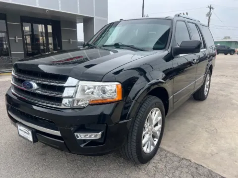 Black 2017 Ford Expedition Limited for sale in San Antonio, TX