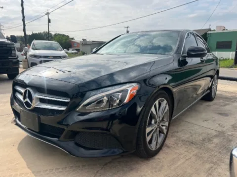 Black 2018 Mercedes-Benz C 300 C- CLASS for sale in San Antonio, TX