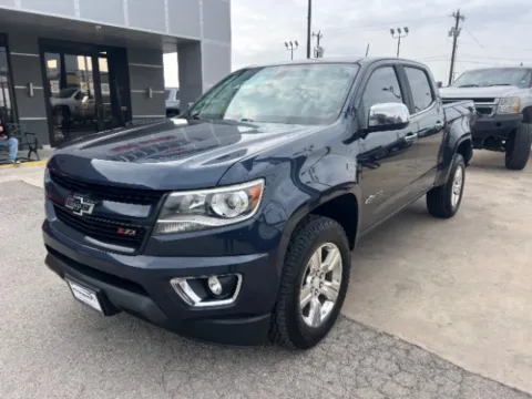 Blue 2018 Chevrolet Colorado Z71 for sale in San Antonio, TX