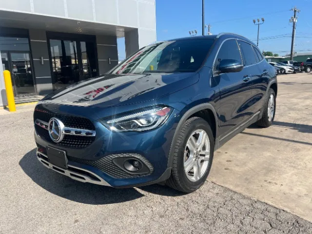 Blue 2021 Mercedes-Benz GLA 250 4SUV for sale in San Antonio, TX