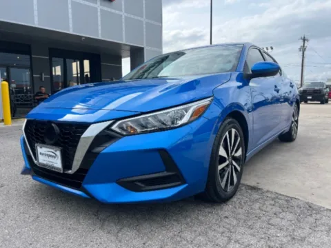 Blue 2023 Nissan Sentra SV Premium for sale in San Antonio, TX