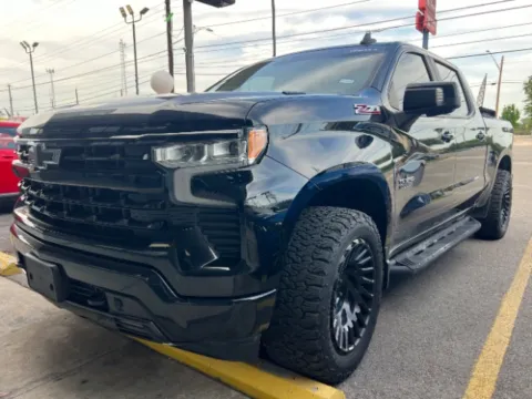Black 2022 Chevrolet Silverado 1500 RST for sale in San Antonio, TX