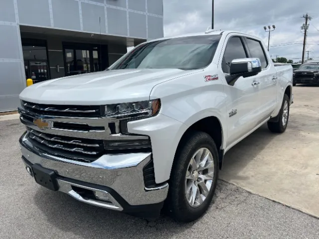 White 2019 Chevrolet Silverado 1500 LTZ for sale in San Antonio, TX