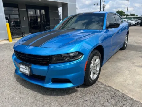 Blue 2023 Dodge Charger SXT for sale in San Antonio, TX