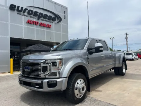 Another view of 2021 Ford F-450 Platinum for sale in San Antonio, TX at Eurospeed International Corp