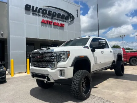 Photos of 2021 GMC Sierra 2500HD 4WD Crew Cab Standard Bed Denali for sale in San Antonio, TX at Eurospeed International Corp