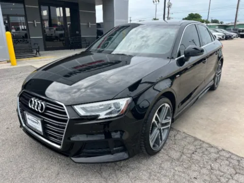 Black 2018 Audi A3 2.0T Premium Plus for sale in San Antonio, TX