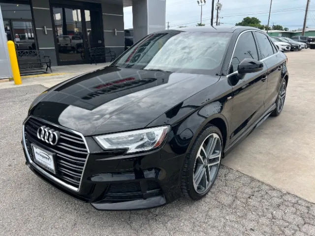 Black 2018 Audi A3 2.0T Premium Plus for sale in San Antonio, TX