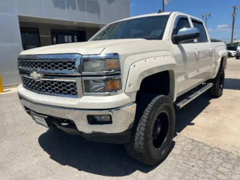 White 2014 Chevrolet Silverado 1500 LT for sale in San Antonio, TX
