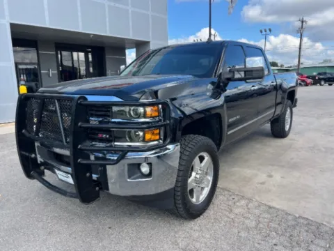Black 2015 Chevrolet Silverado 2500 HD LTZ for sale in San Antonio, TX