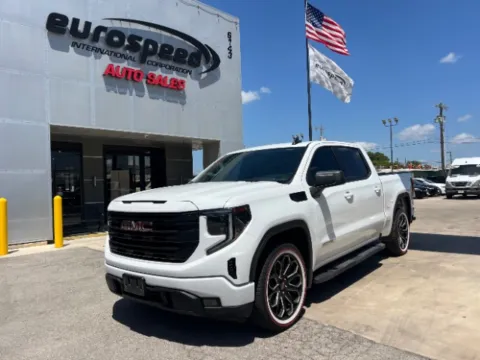 Photos of 2024 GMC Sierra 1500 2WD Crew Cab Short Box Elevation for sale in San Antonio, TX at Eurospeed International Corp